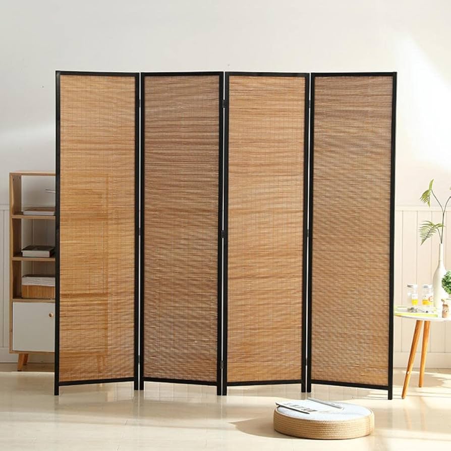 Amazon | Pugrwei 屏風 4連 パーテーション 間仕切り 衝立 高さ180